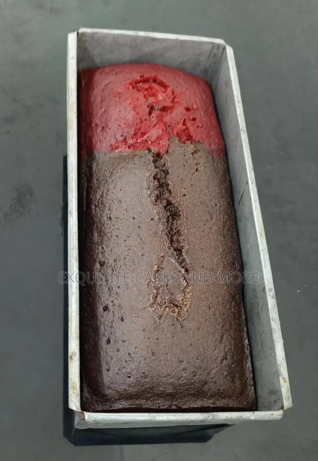 8 Inch Raw / Plain Cake, Two Flavours