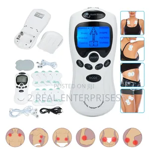 Portable Electronic Pulse Tens Unit With 8 Modes And 8 Pads From Uk