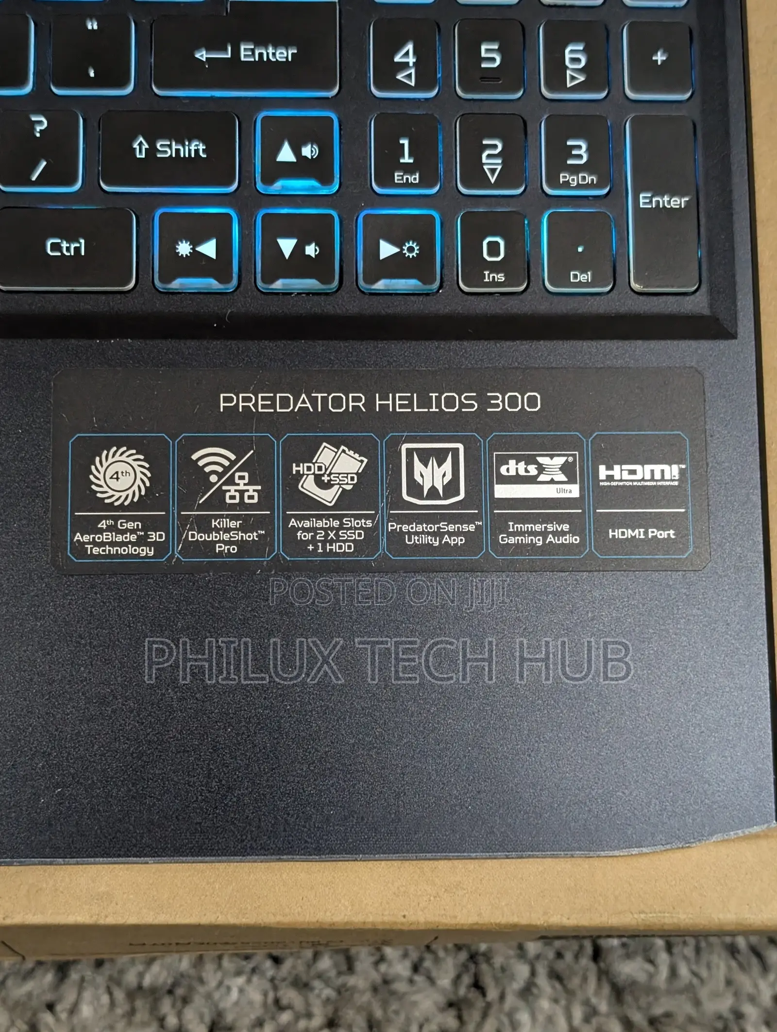 New Laptop Acer Predator Helios 300 24GB Intel Core i7 SSD 512GB