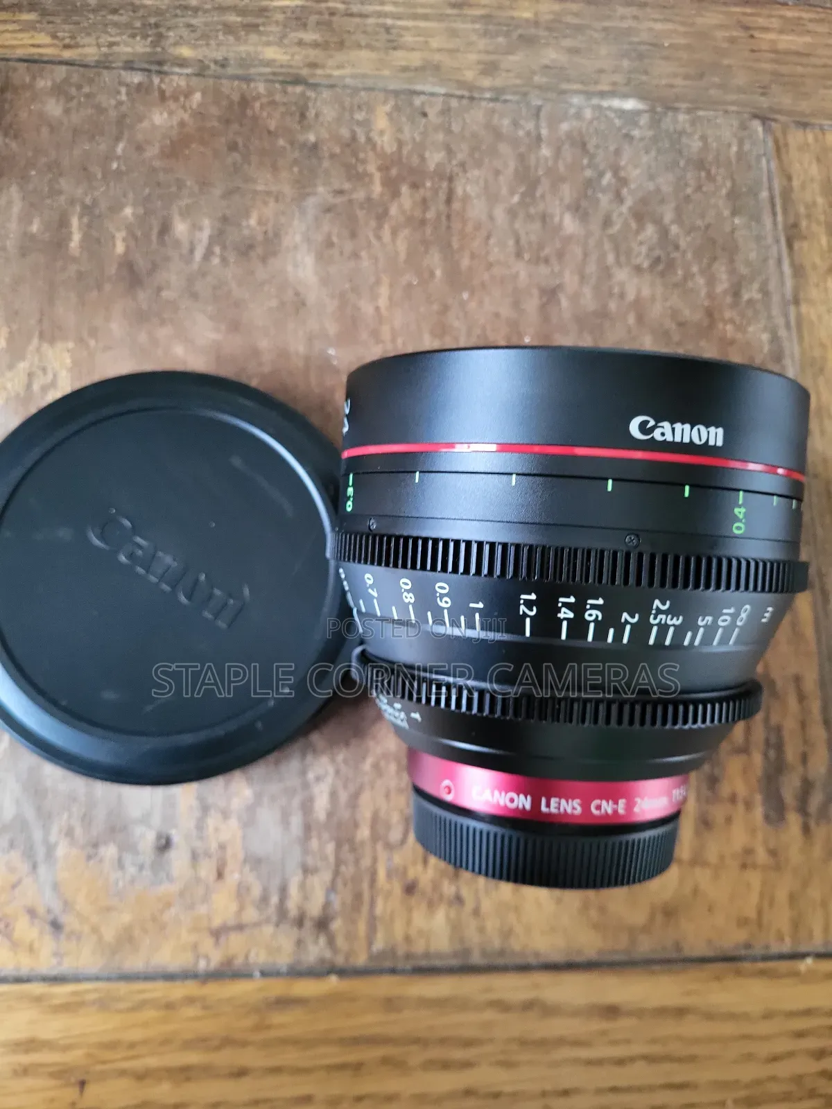 Canon Canon Cn-E 24mm T1.5 L Cine Lens (Ef Fit)