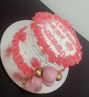 Cute Pink Love/Vals Cake