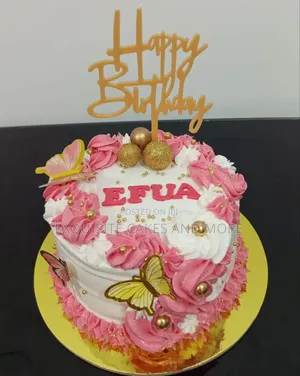 Cute Pink Love/Vals Cake