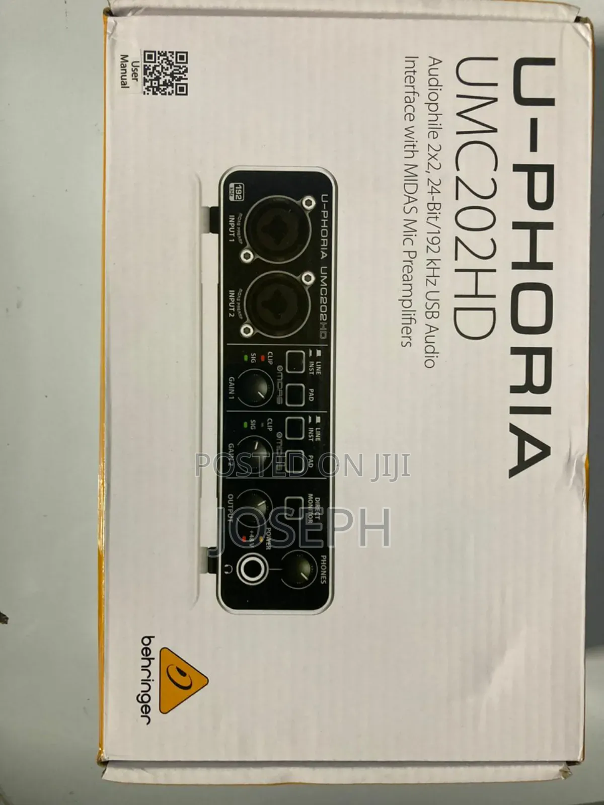 Behringer Audio Interface 202hd