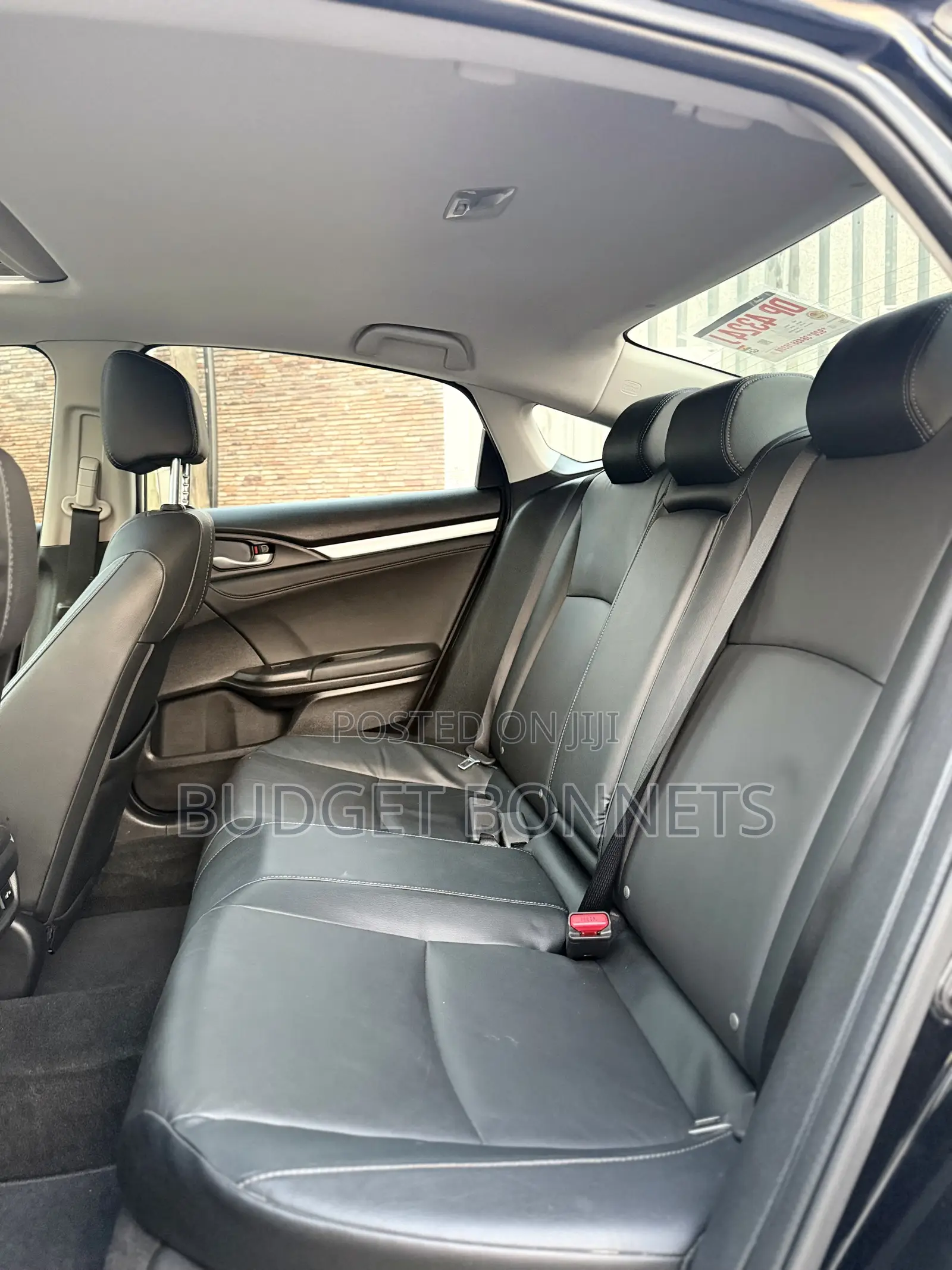 Honda Civic Touring 4dr Sedan (1.5L 4cyl) 2017 Black