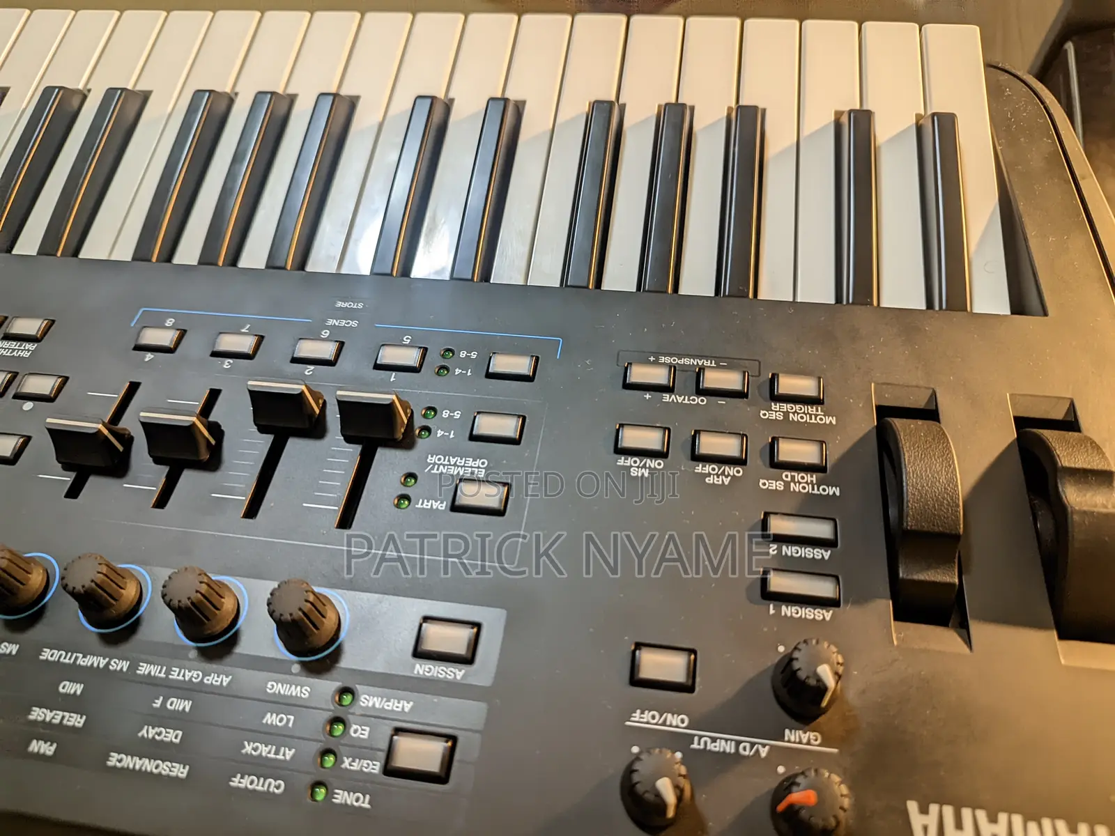 Yamaha Modx6+ 61-key Workstation Synthesizer