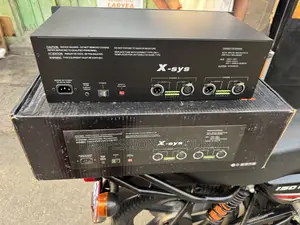 X-Sys Gq-600+ Dual Channel Graphic Equalizer.
