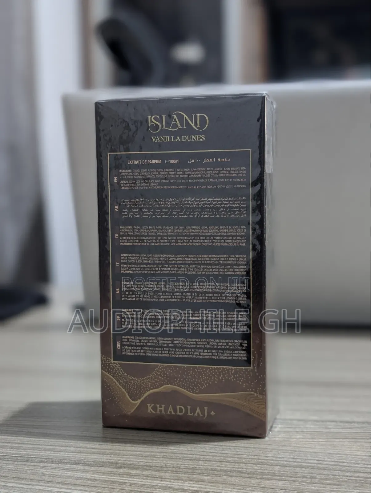 Khadlaj Island Dreams Vanilla Dunes Extrait De Parfum