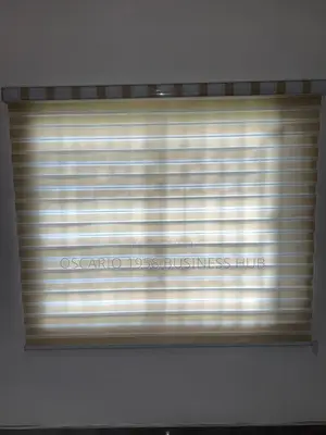 Lovely Cream and Off White Window Blinds