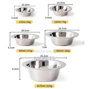 Stainless Steel Dog Slow Eater Puppy Bowl