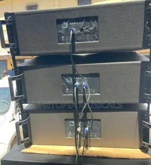 3 Pieces Of Kara 12inches Line Array & Pair Of 18inches Bass Speakers