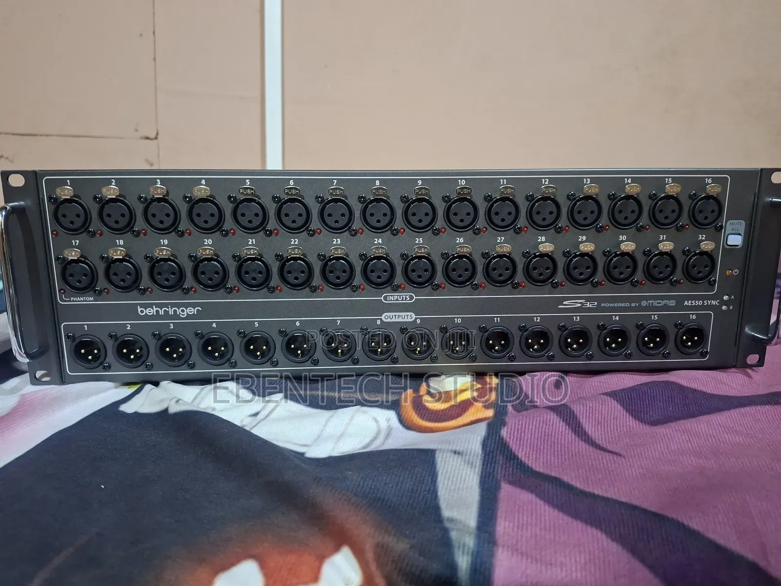Behringer S32 Stagebox for Rent