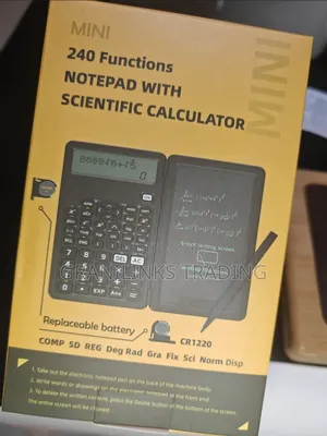 Mini 240 Functions Notepad With Scientific Claculator