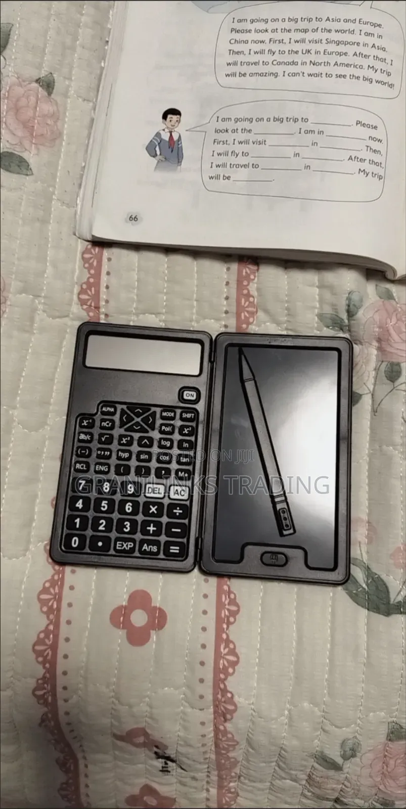 Mini 240 Functions Notepad With Scientific Claculator