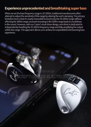 Kz Castor Pro Inear Monitor With Equalizers ( Check The Video)