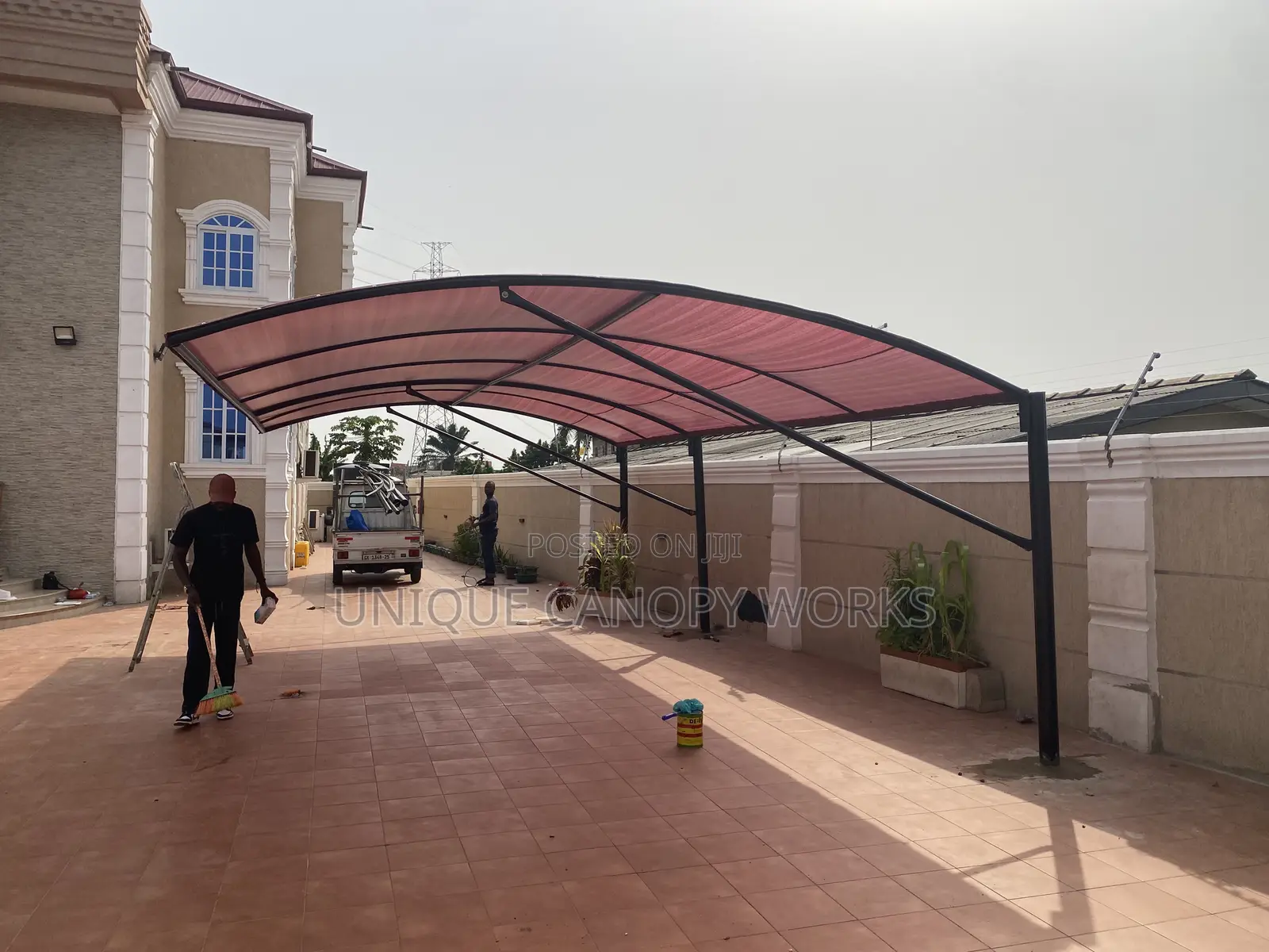 Down Double Carport