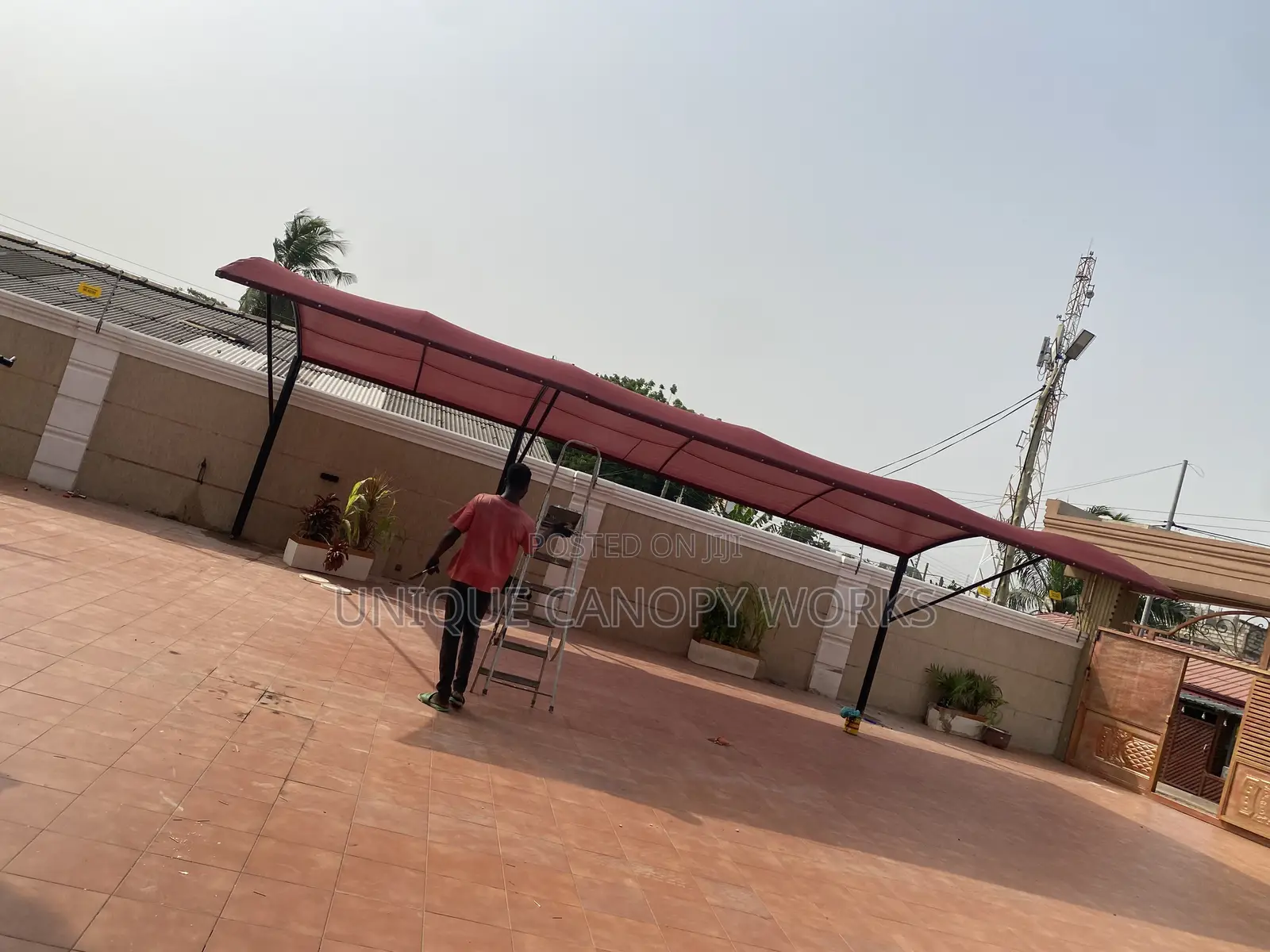 Down Double Carport