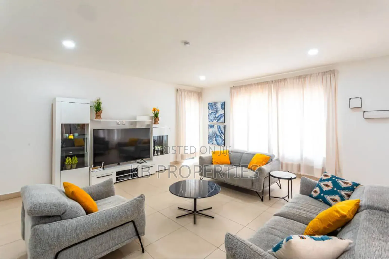 Furnished 4bdrm Duplex in Kb Properties, Cantonments for rent