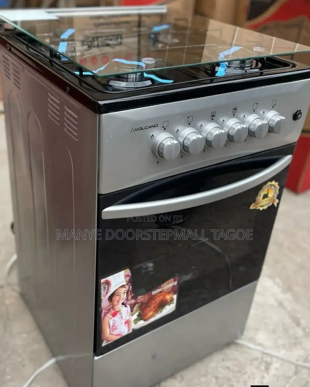 50*50 Gas Burner With Oven and Grill