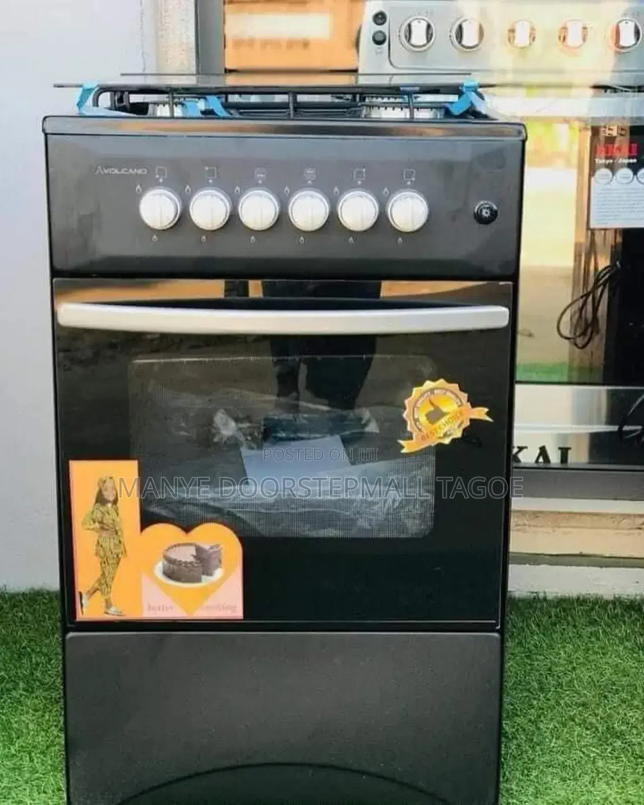50*50 Gas Burner With Oven and Grill