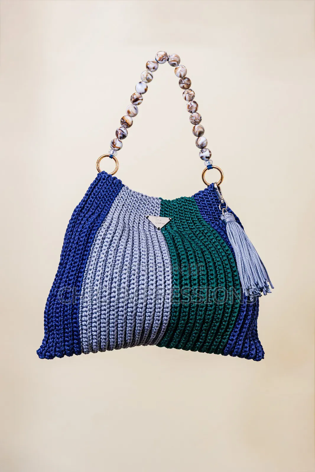 Midnight Grove Crochet Bag