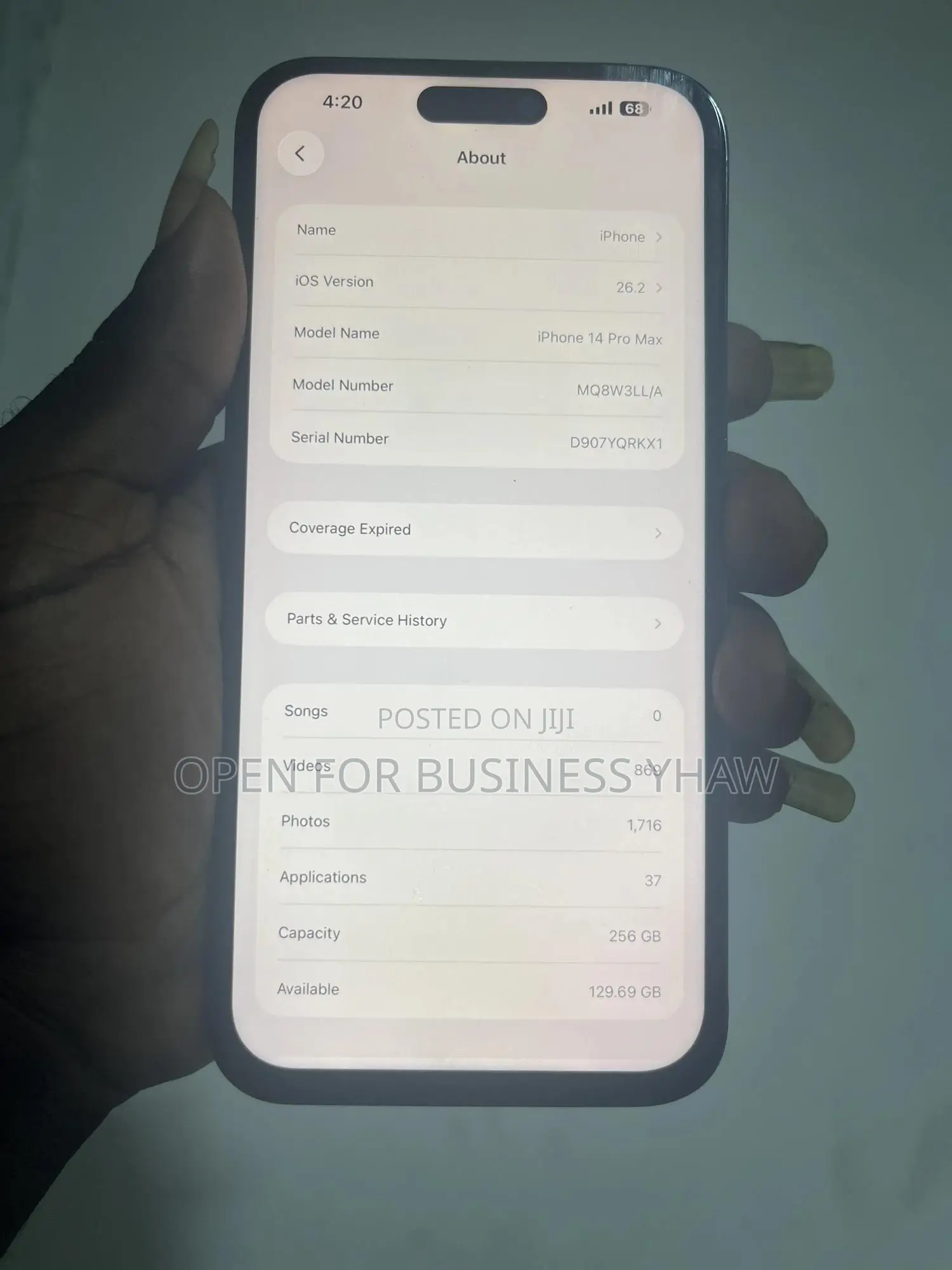 Apple iPhone 14 Pro Max 256 GB Purple
