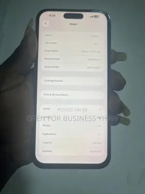 Apple iPhone 14 Pro Max 256 GB Purple