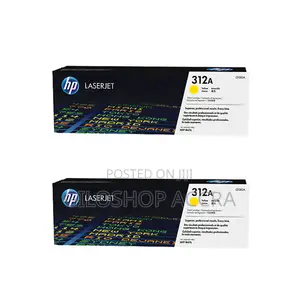 Hp 312a Yellow Original Laserjet Toner Cartridge, Cf382a