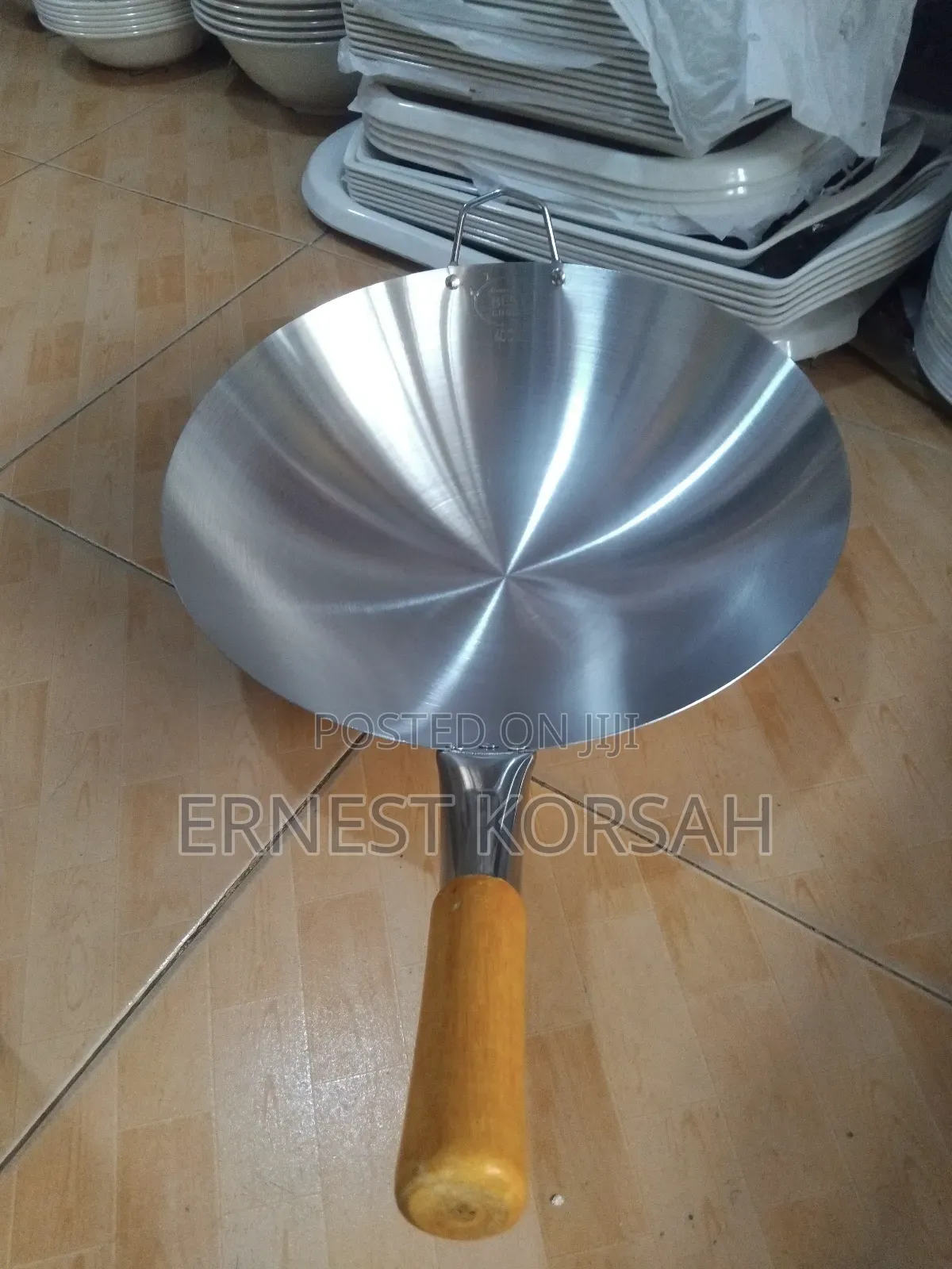 40cm Big Size Stainless Indome Fry Pan