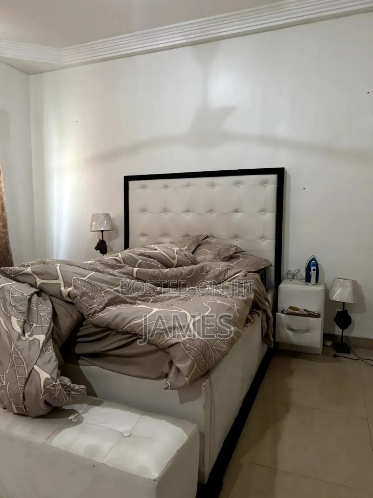 Double Bed Frame and Mattress