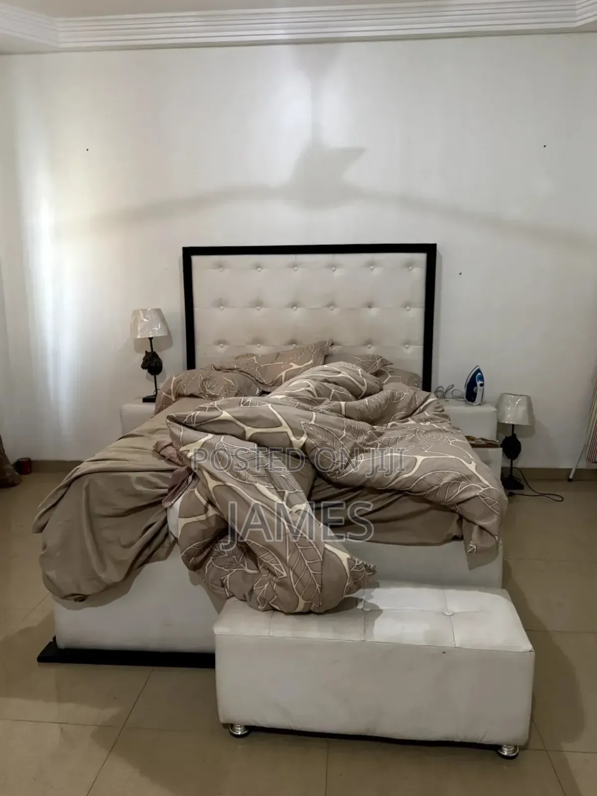 Double Bed Frame and Mattress