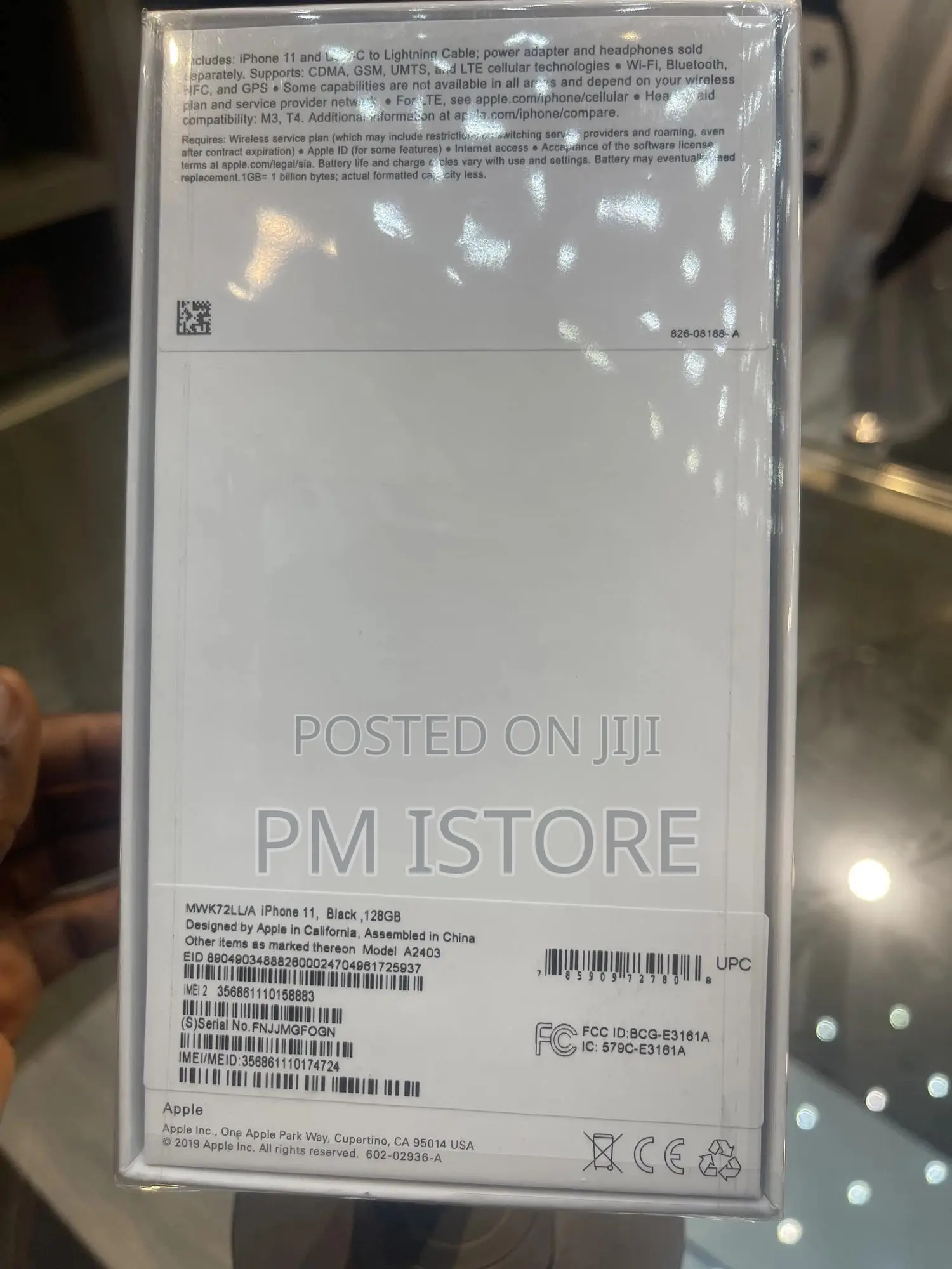 New Apple iPhone 11 128 GB Purple