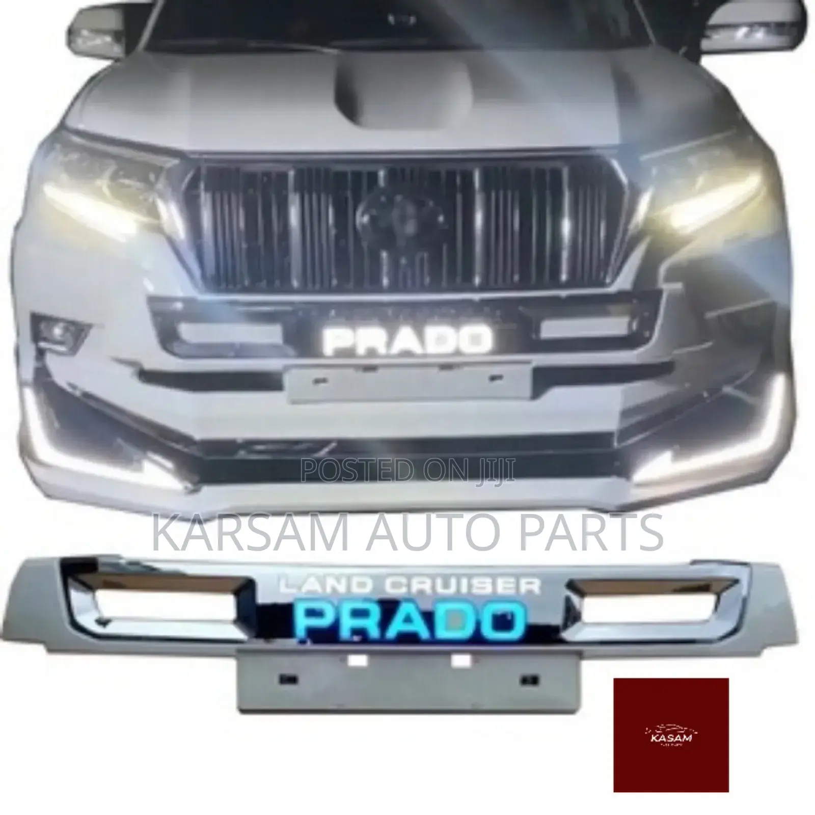 Landcruise Prado Front Protector Led Type 2018