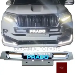 Landcruise Prado Front Protector Led Type 2018