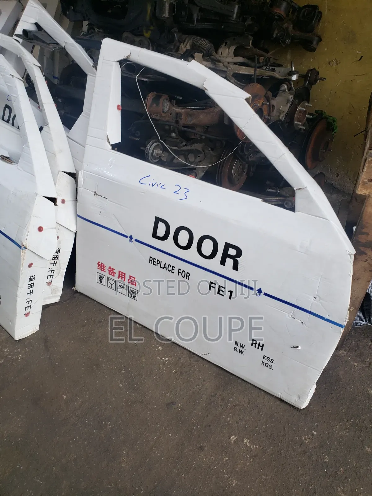 Honda Civic 2022-24 Door Empty