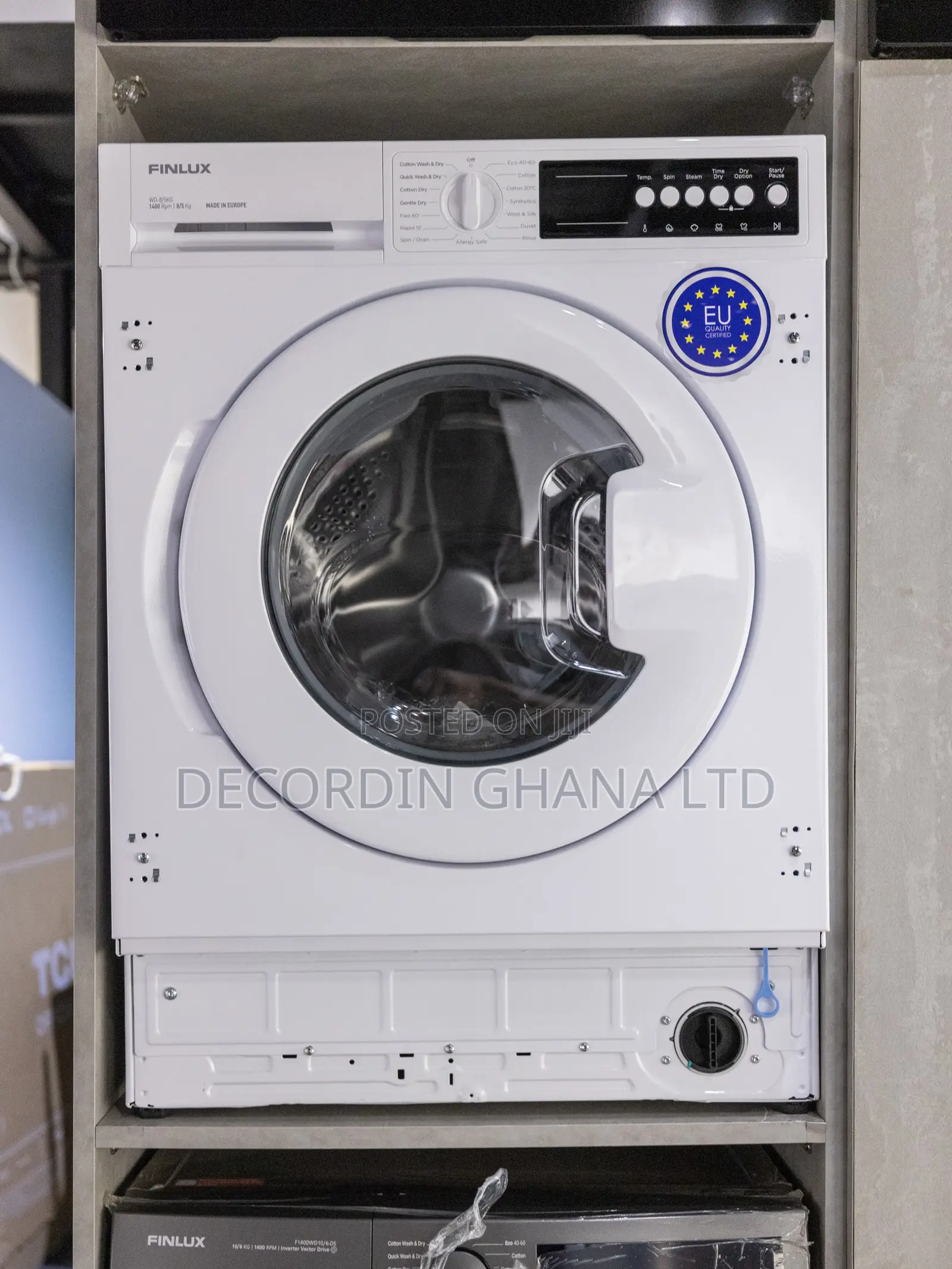 Built-in 8kg Washer With 5kg Dryer