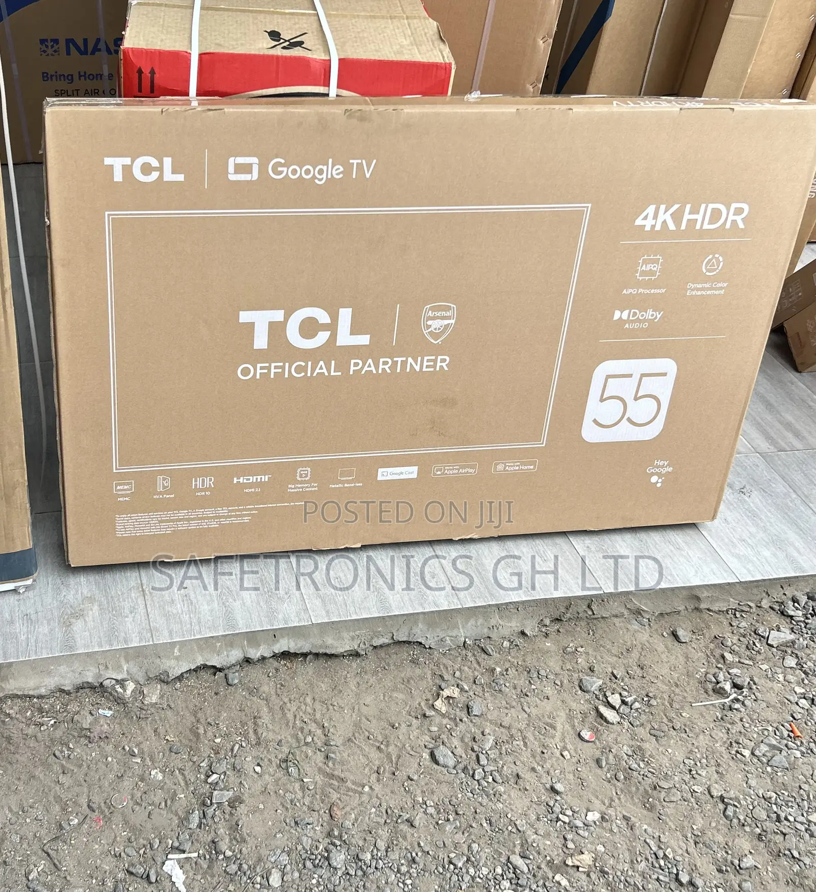 Brand New Smart HDR TCL 55 Inch P635 Electric Tv