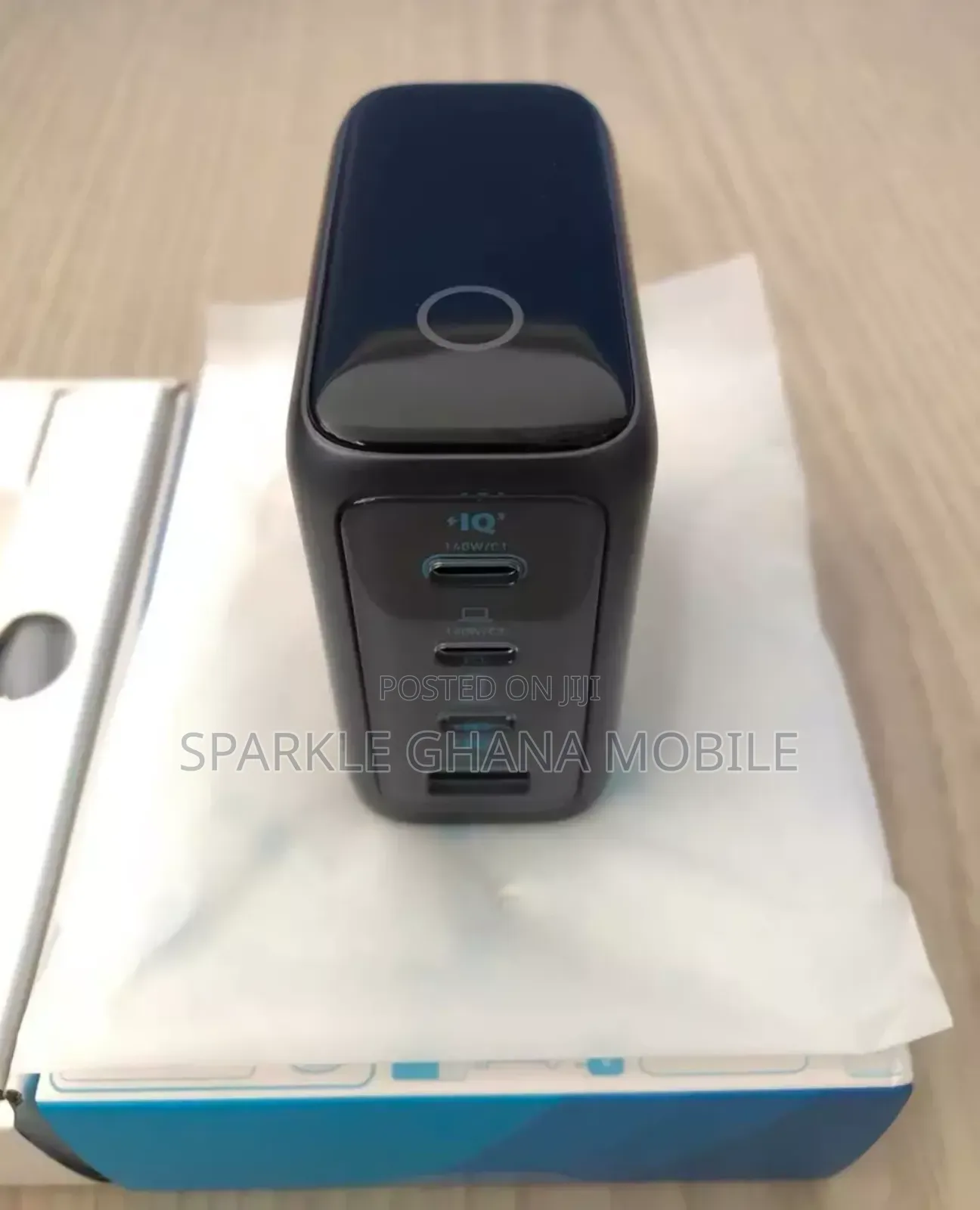 Anker 140w Smart Screen Gan Usb-c Charger Adapter 4-port With 240w
