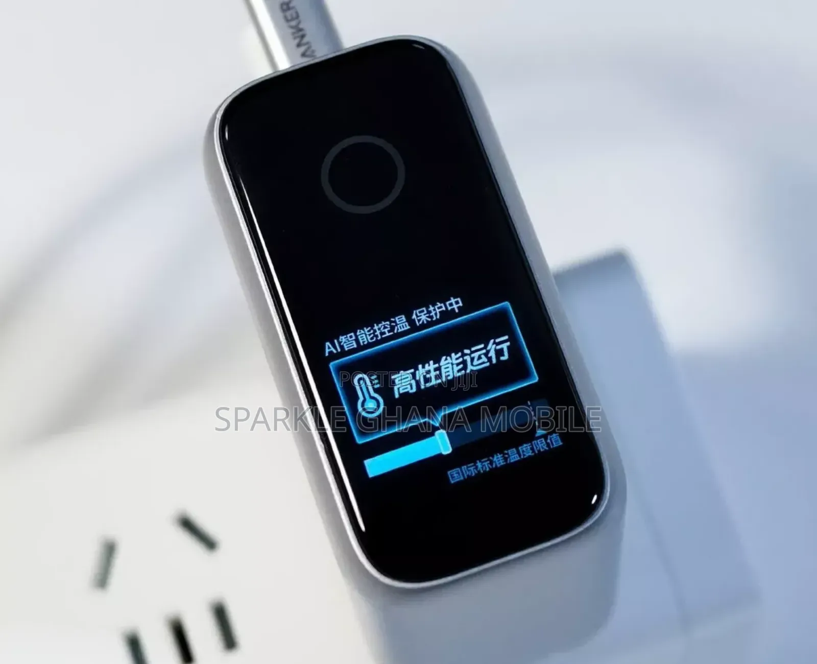 Anker 140w Smart Screen Gan Usb-c Charger Adapter 4-port With 240w