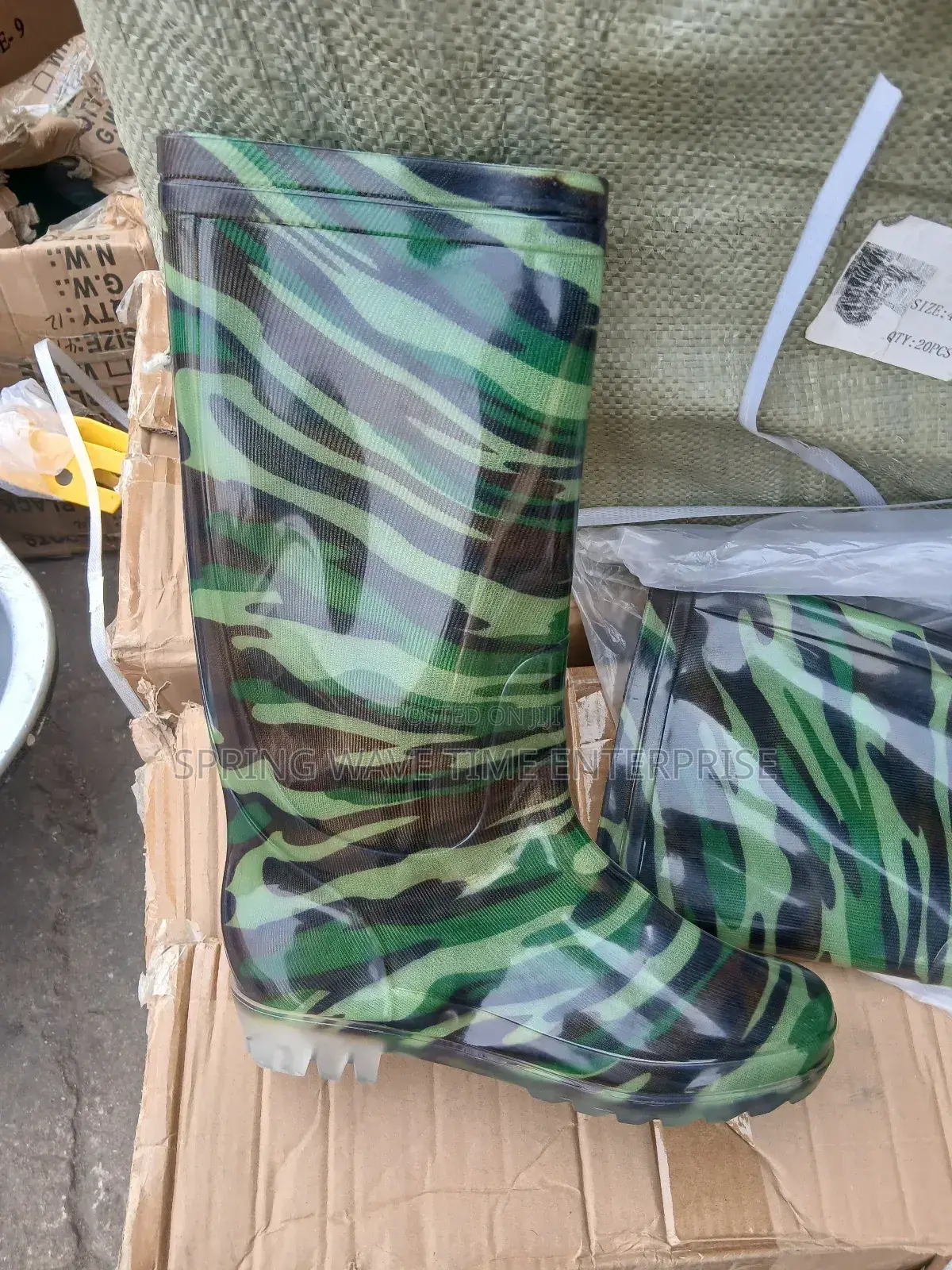 Camouflage Wellington Boots/ Rain Boots