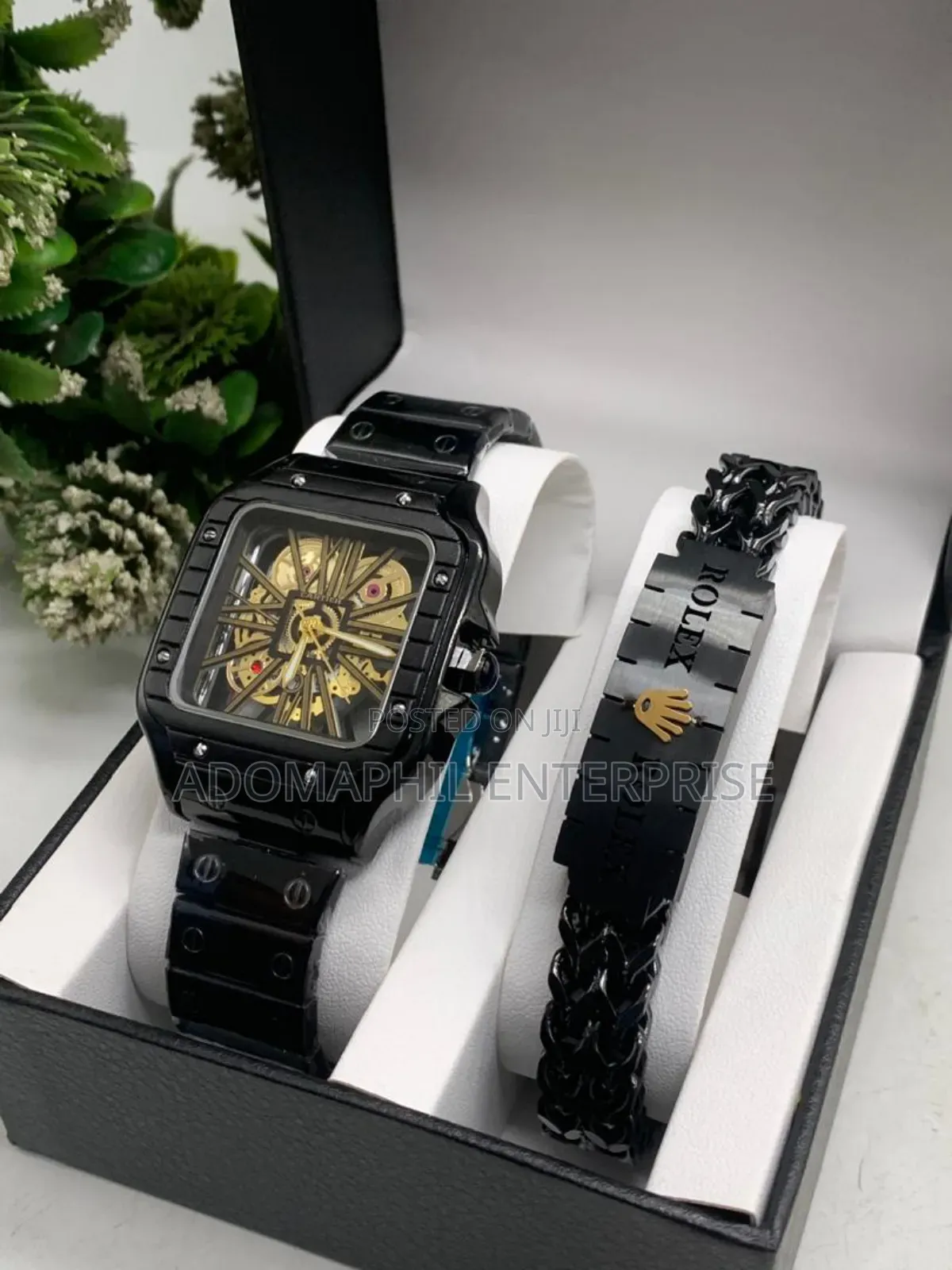 Men Cartier and Bracelet Set