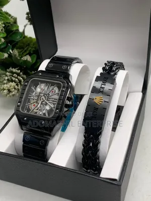 Men Cartier and Bracelet Set