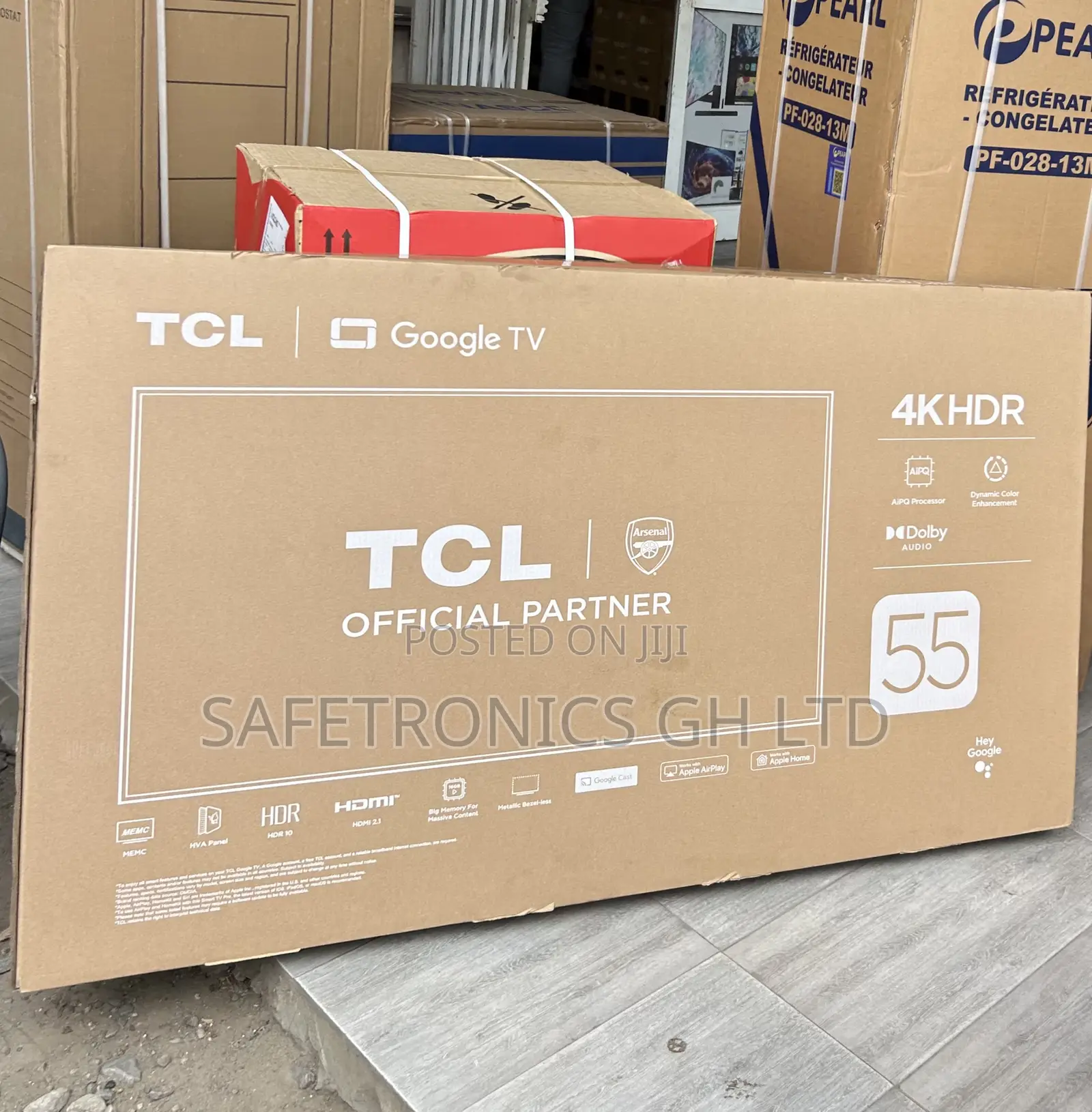 Premium Smart Android 55 Inch TCL P635 Frameless Tv