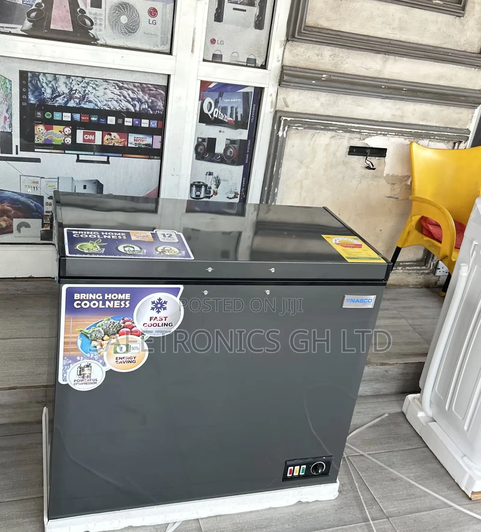 Kindly Check Out Nas-250fl Dark-Grey Singledoor 200l Freezer