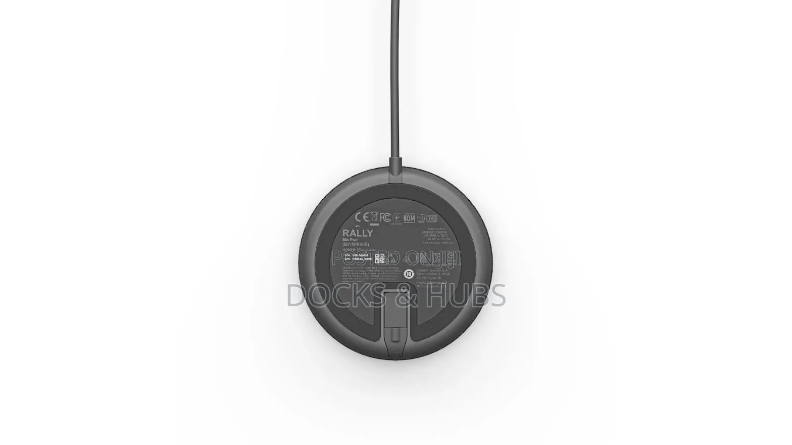 Logitech Rally Mic Pod, Modular Microphones for Logitech Rally Series