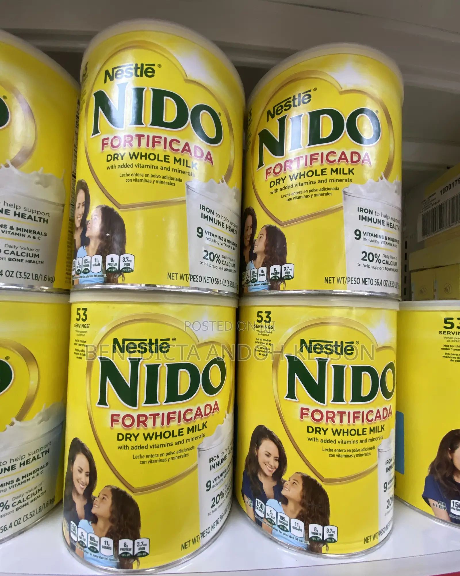 Nido Fortificada Dry Whole Milk