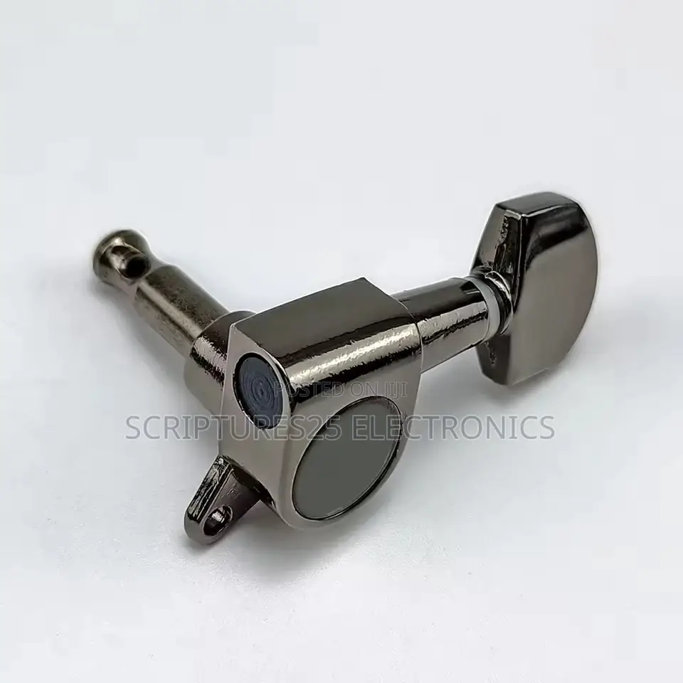 "Premium Guitar Tuning Pegs Set - 6pcs Metal Machine Heads"