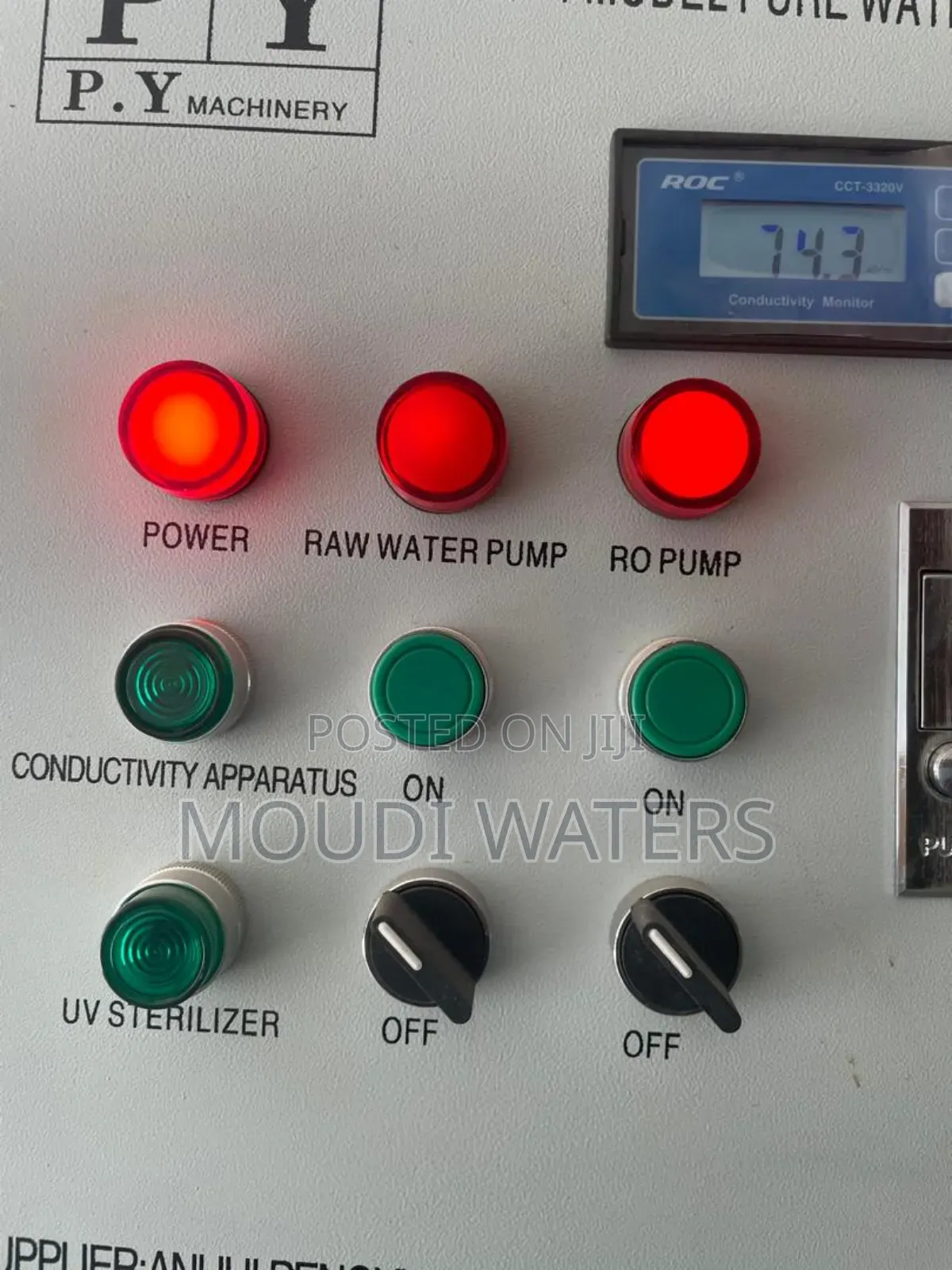 Automation of Water Treatment Plant