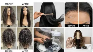 Premium Wig Styling, Revamping Restoration Services