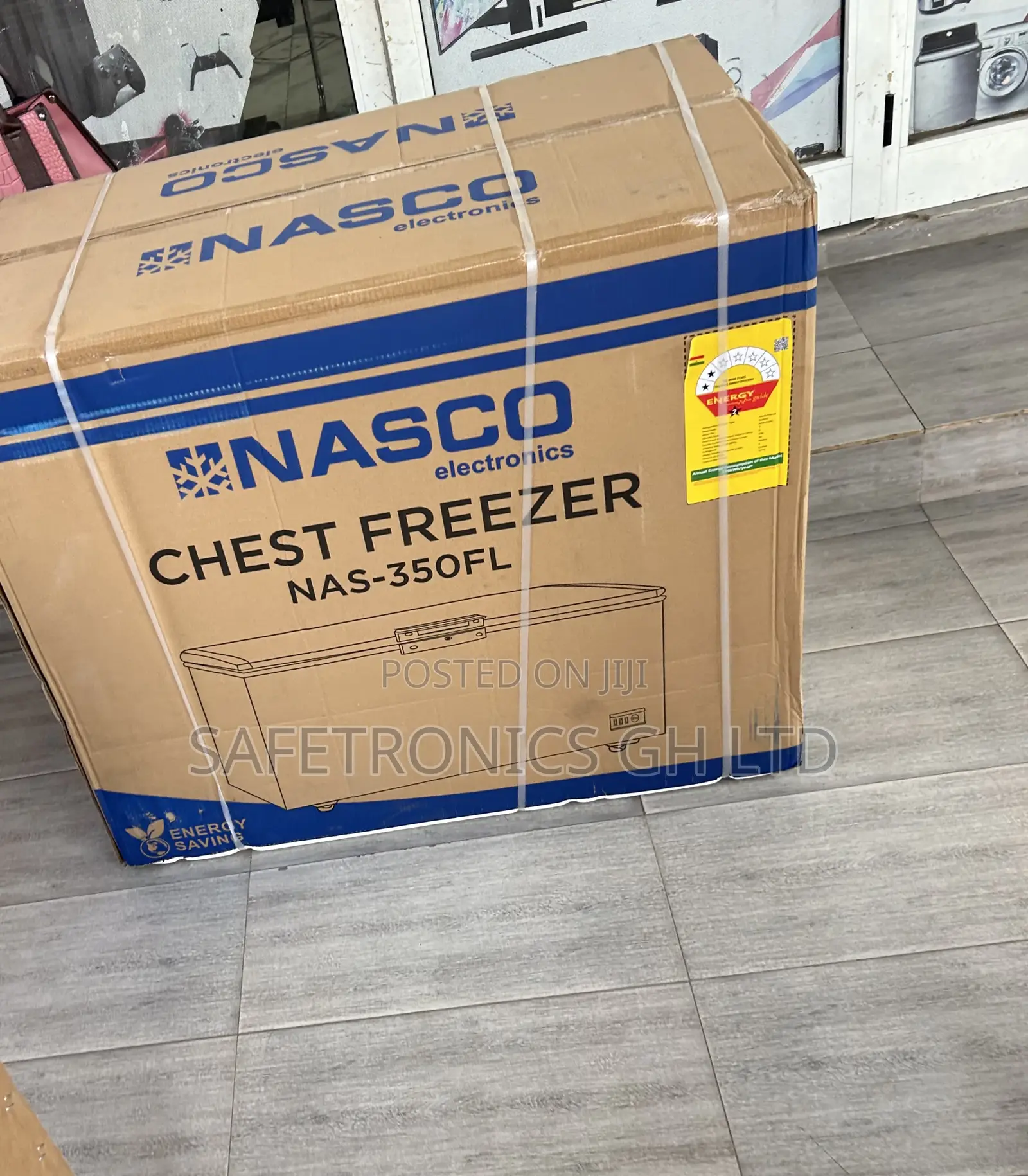 250l Nasco Ultra Modern Nas-350fl 1 Door Electric Freezer