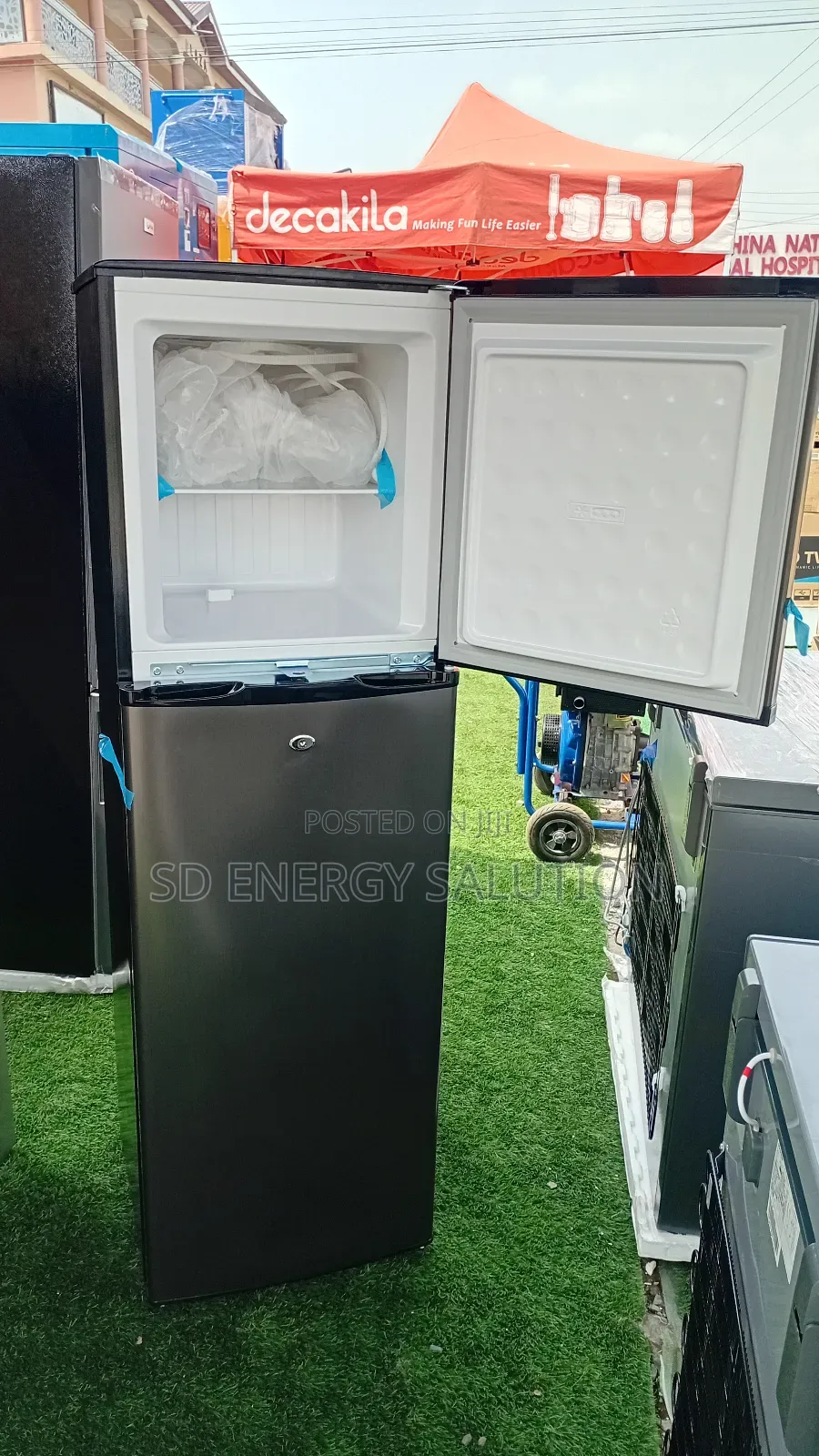 Pearl Fridge-Freezer 165l Low Noise Fridge-Freezer